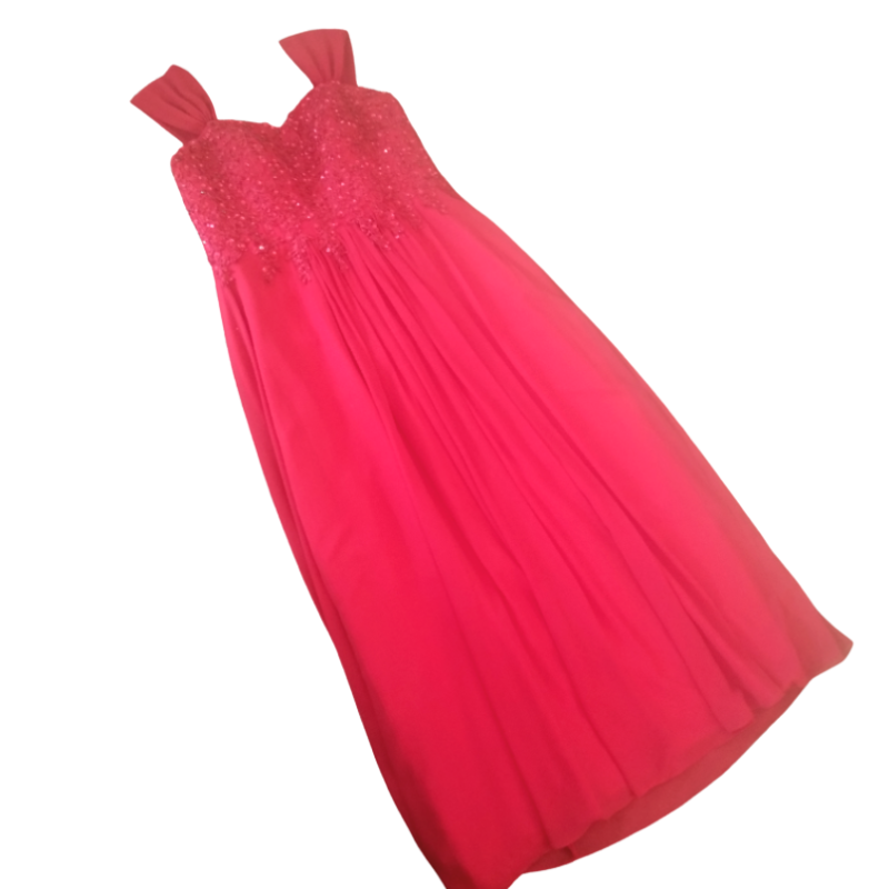 Red formal/ball dress, size 12/14