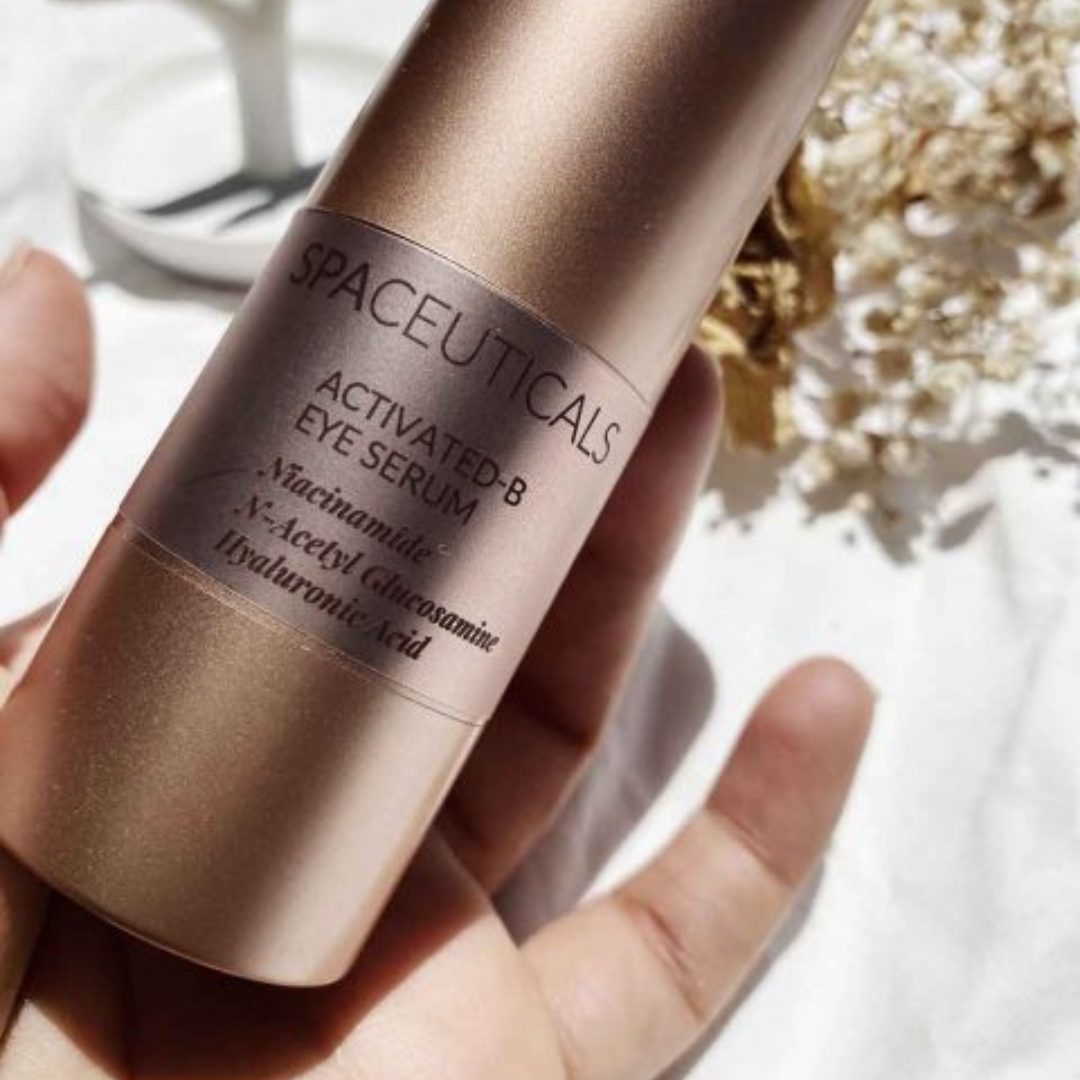 SPACEUTICALS Activated-B Eye Serum, follow with the Ferulic + C Eye Repair-PRE-ORDER AVAILABLE