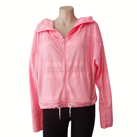 Lorna Jane pink sports jacket, size S/10