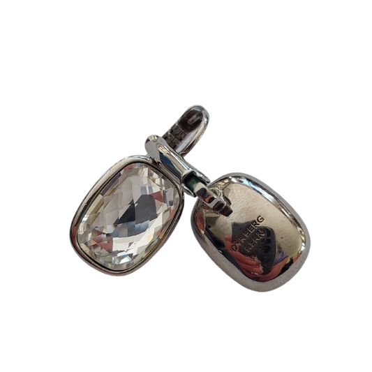 Dyrberg Kern silver CZ earrings