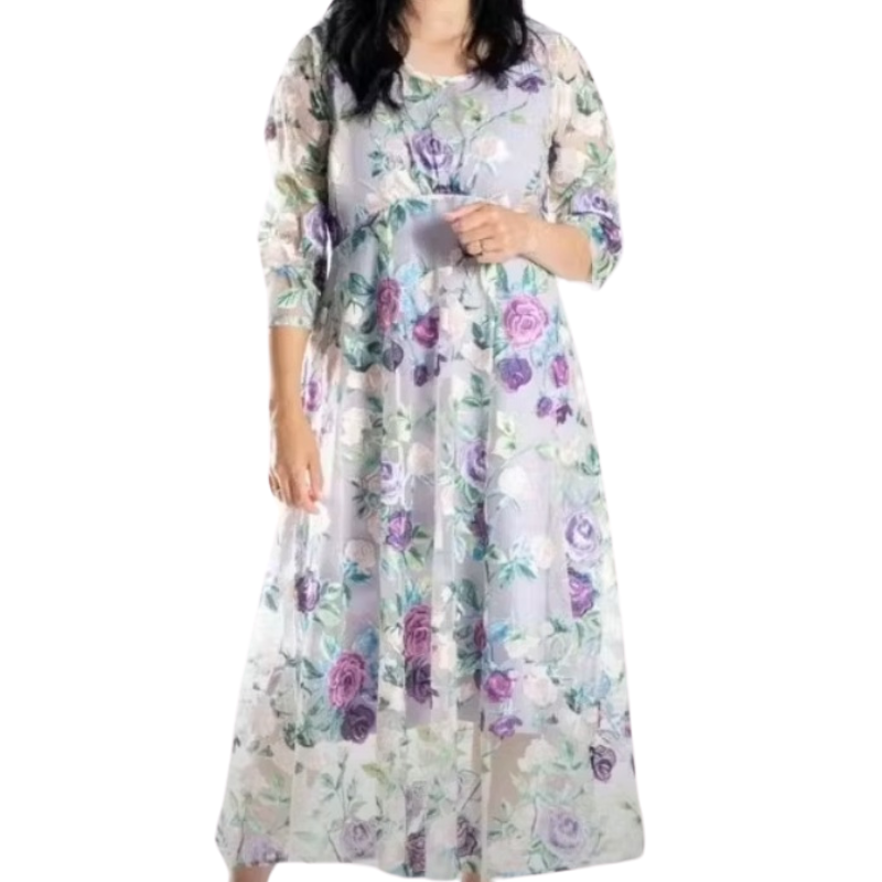 Jellicoe embroidered dress, size L, 14-16