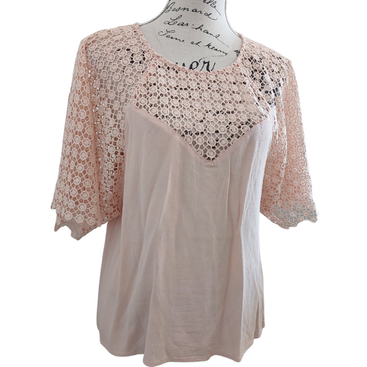 WISH apricot top,  size 14