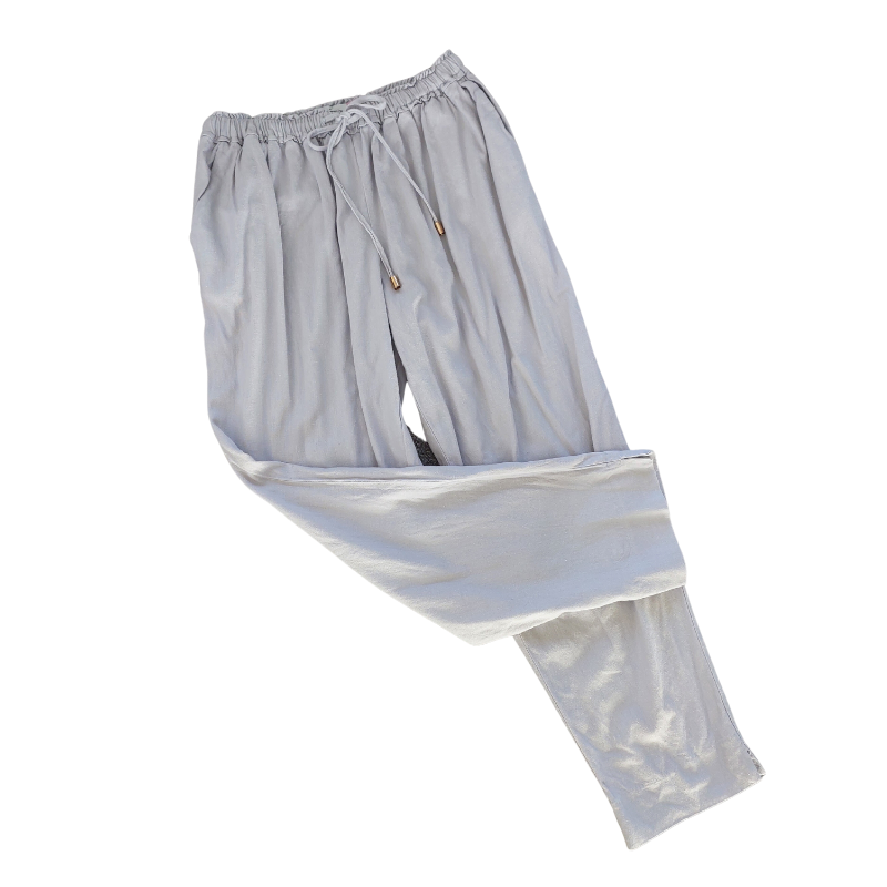 Tuesday grey Summer pants, size 8-10