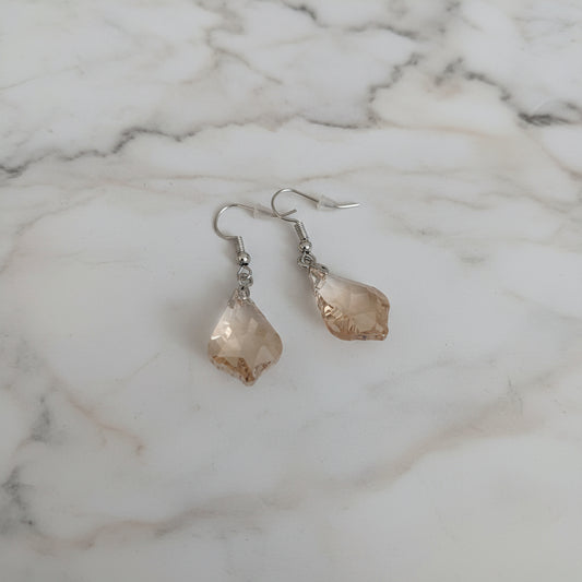 New Swarovski Crystal Earrings, choice of several, made to order