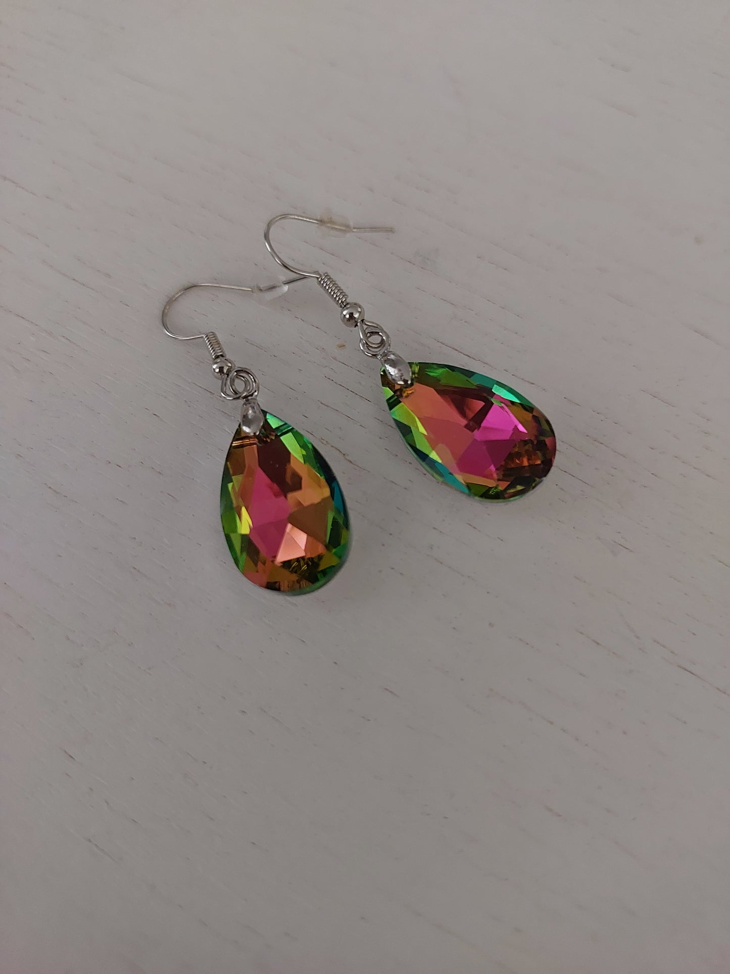 New Swarovski Crystal Earrings, choice of several, made to order