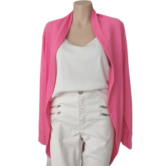 New NOOZ  bright pink cardigan, free size/10