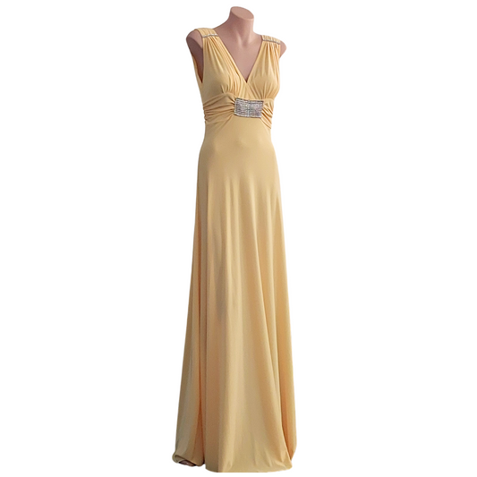 Sienna yellow formal/ball dress, size 6