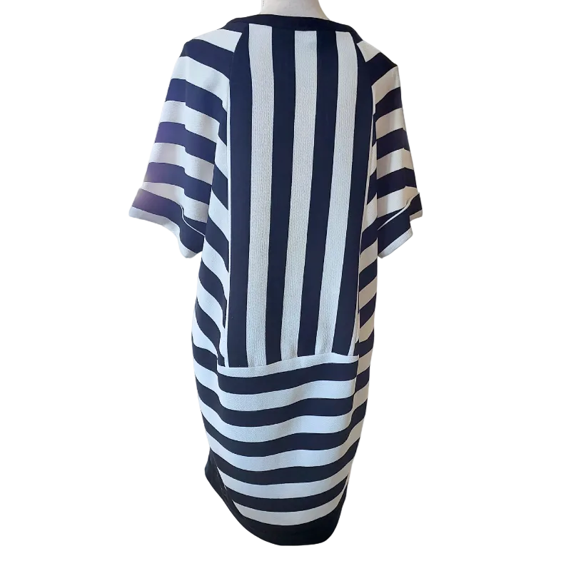 Cooper black & ivory dress, size 10