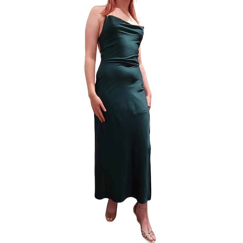 Thatssofetch emerald formal/ball dress, size 10-HIRE