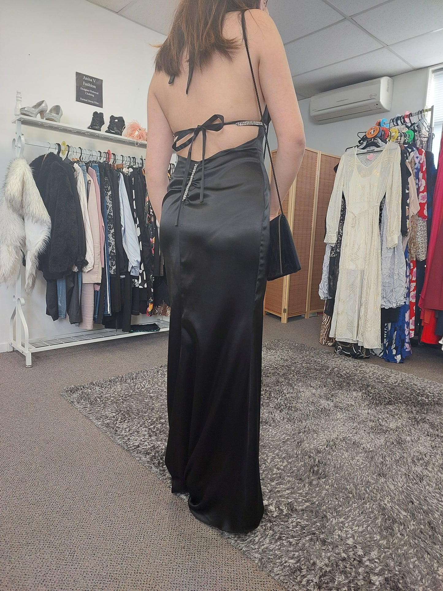 Alannah black formal / ball dress-size 8