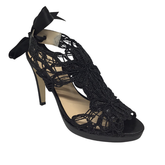 Neo black heels, size 10