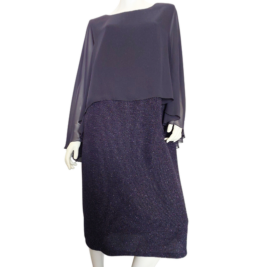 NEW Layla Jones navy formal dress, size 24, retail $379