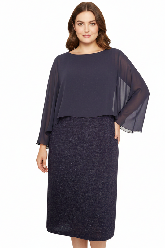 NEW Layla Jones navy formal dress, size 24, retail $379
