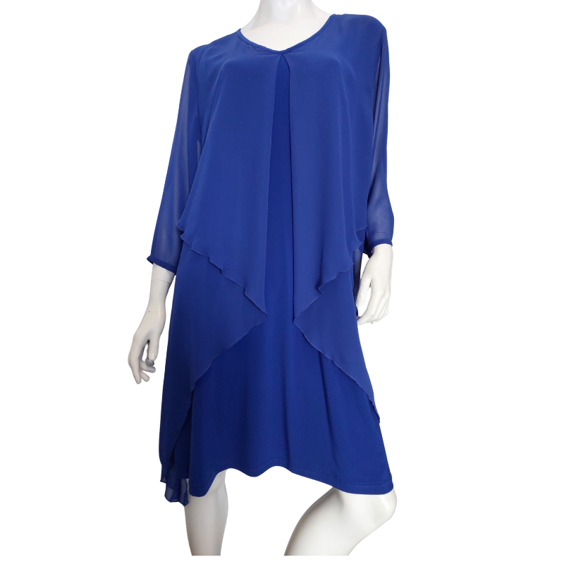 Swish blue formal dress, size 22