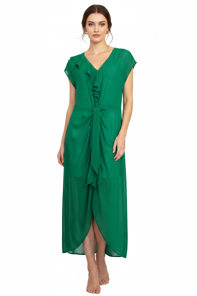 Repertoire green dress, size 12