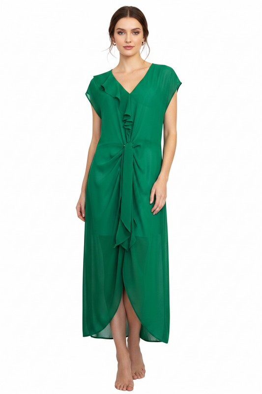 Repertoire green dress, size 12