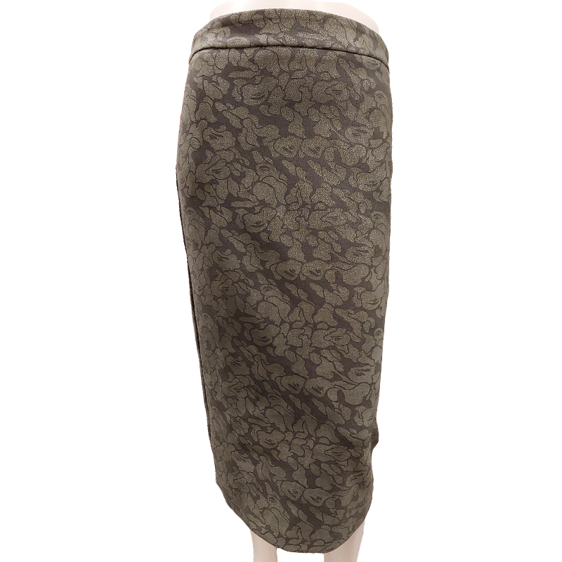 Siren green midi skirt, size 10