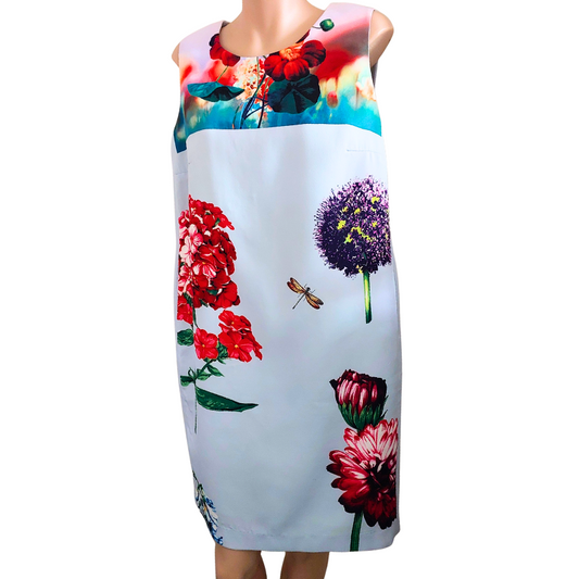 Trelise Cooper blue floral dress, size 12