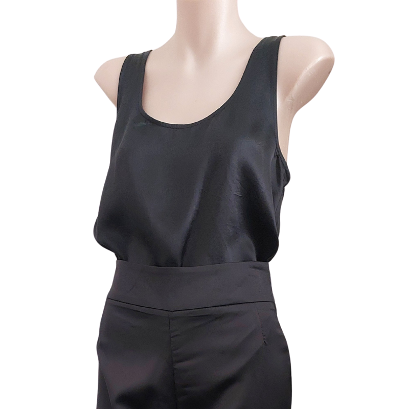 Seed silky black top, size 6