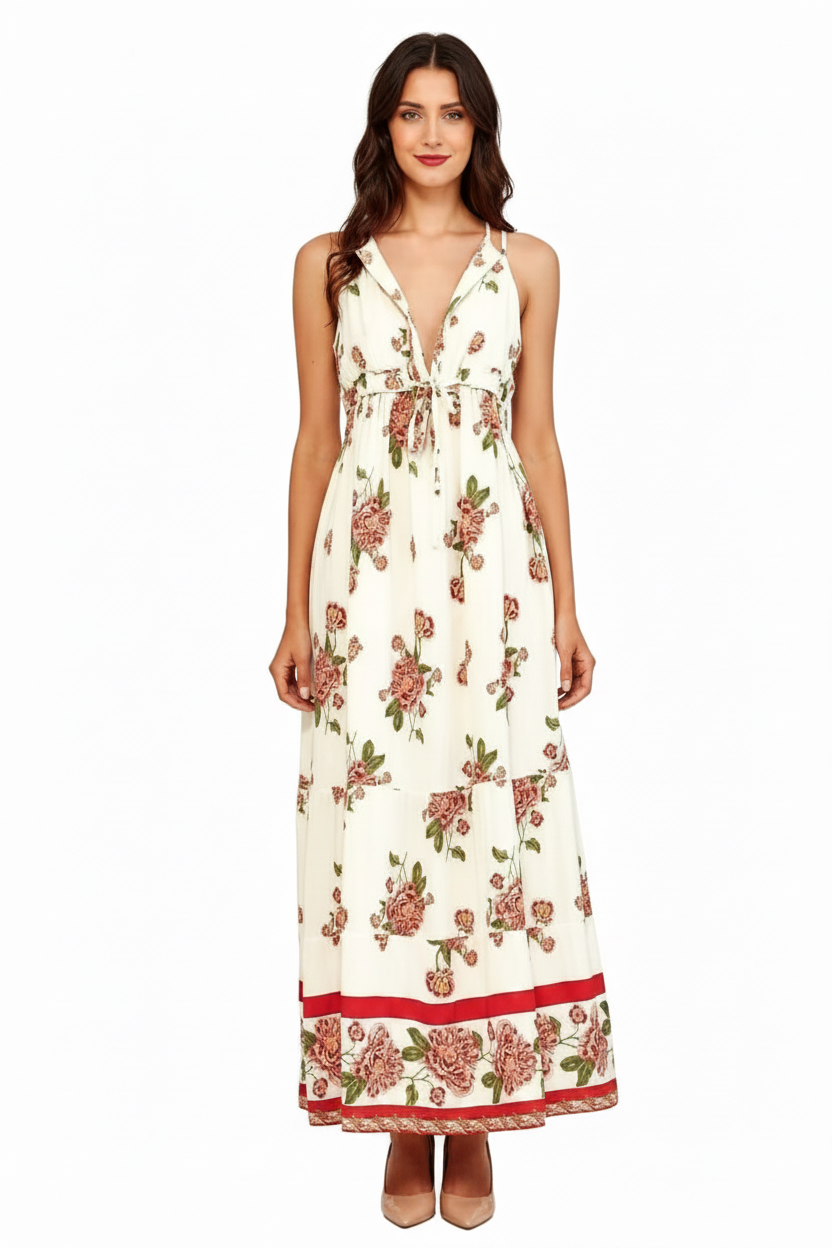 Cooper More Rose Please silk dress, size M 12
