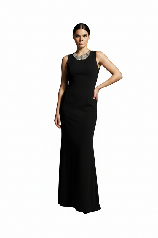 Black formal/ball dress, size 12