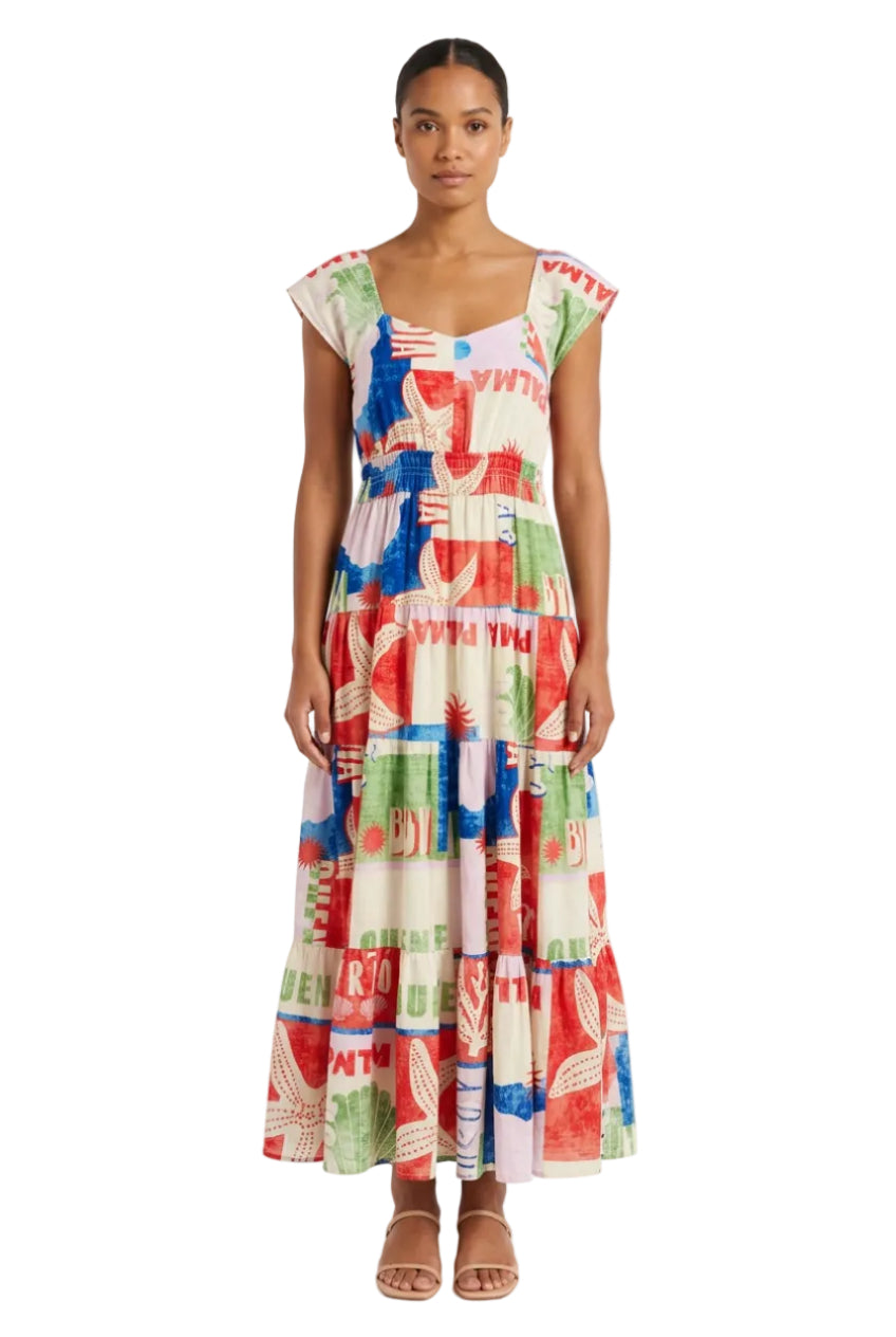 Betty Basics linen Summer dress, size 14