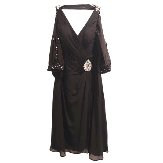 Black ball/formal dress, size 20/22