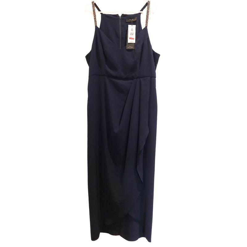 NEW Pagani navy formal/ ball dress, size 16-HIRE $30