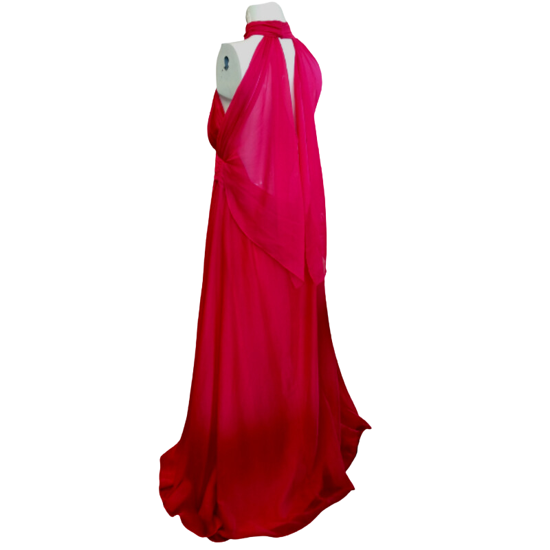 IMODA hot pink ball dress, size 22-RENT $50