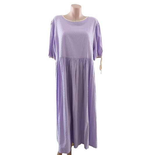Sold Hylin , Thing Thing lavender cotton dress, size 12