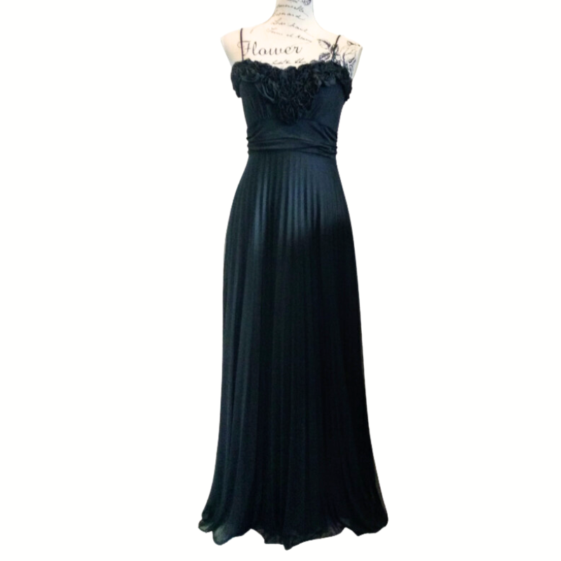 Lara black lacey formal / ball dress-size 8/10