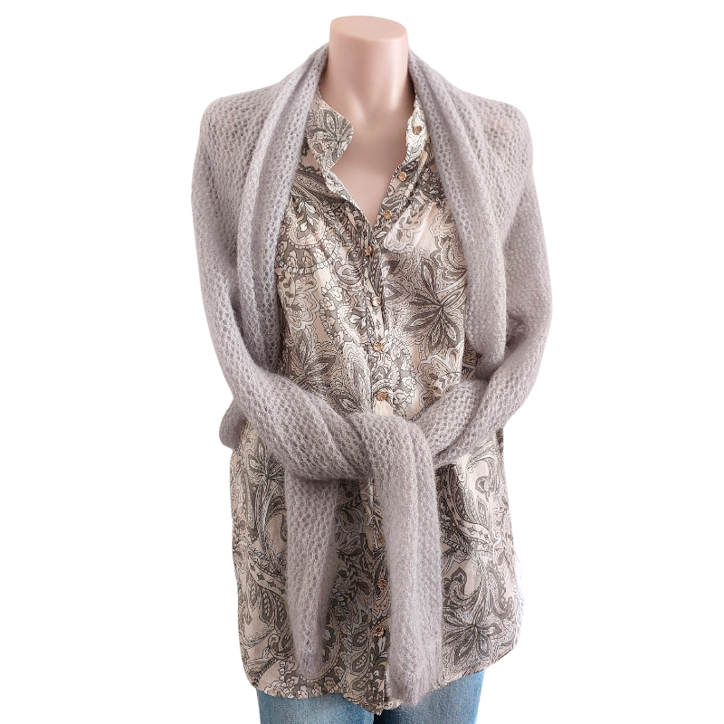 Decjuba paisley long sleeve top, SM 10/12