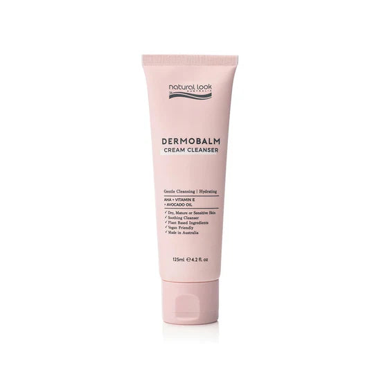 Natural Look Dermobalm Cream Cleanser, mature skin, dry, sensitive skin