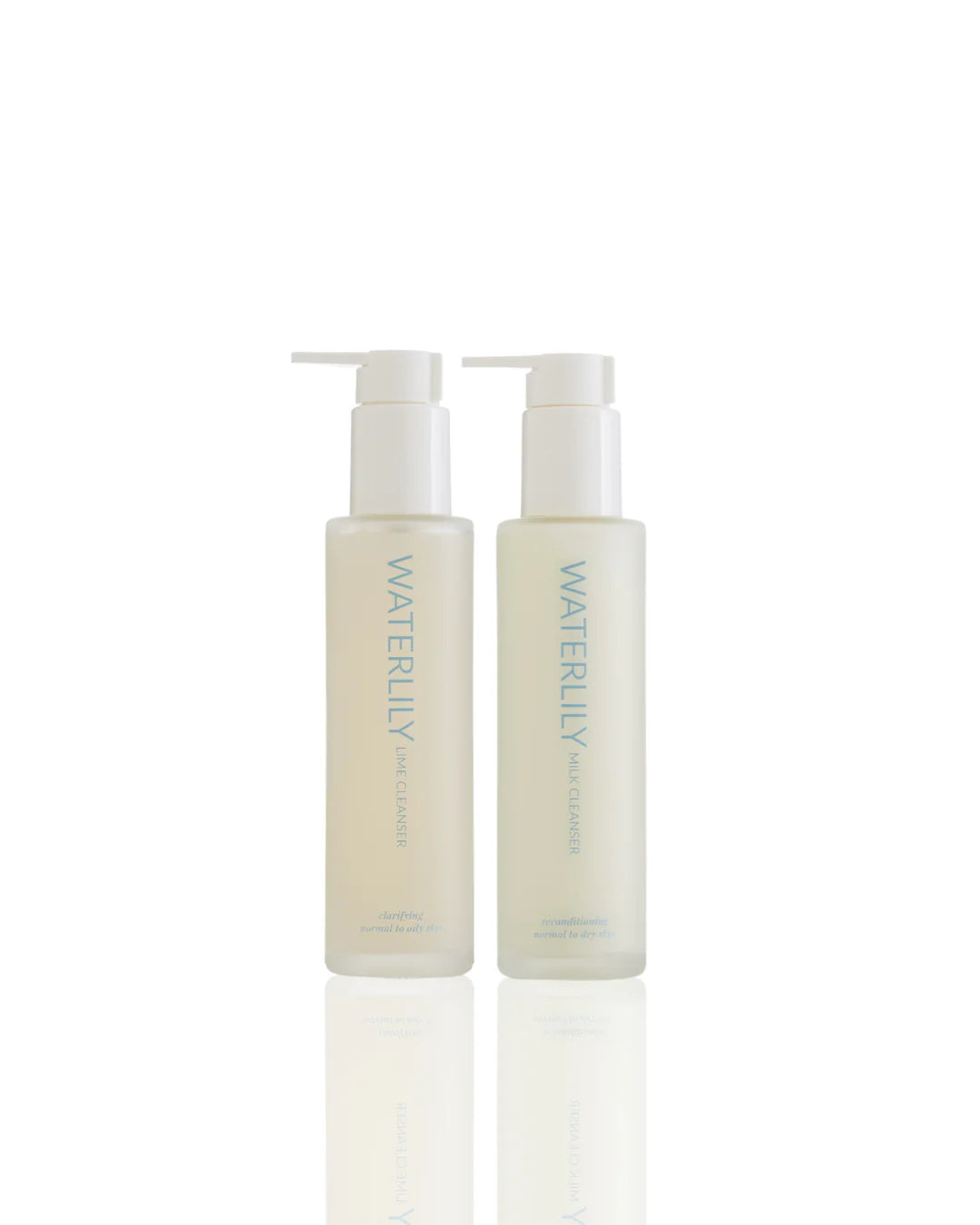 Waterlily Double Cleansing Duo | Lime & Milk Cleanser