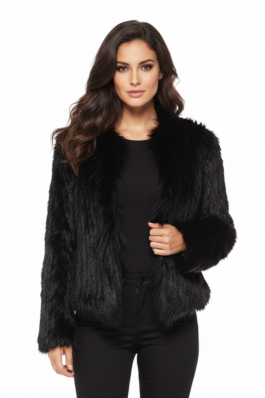 NEW rabbit fur jacket, choice of colours, made to order!