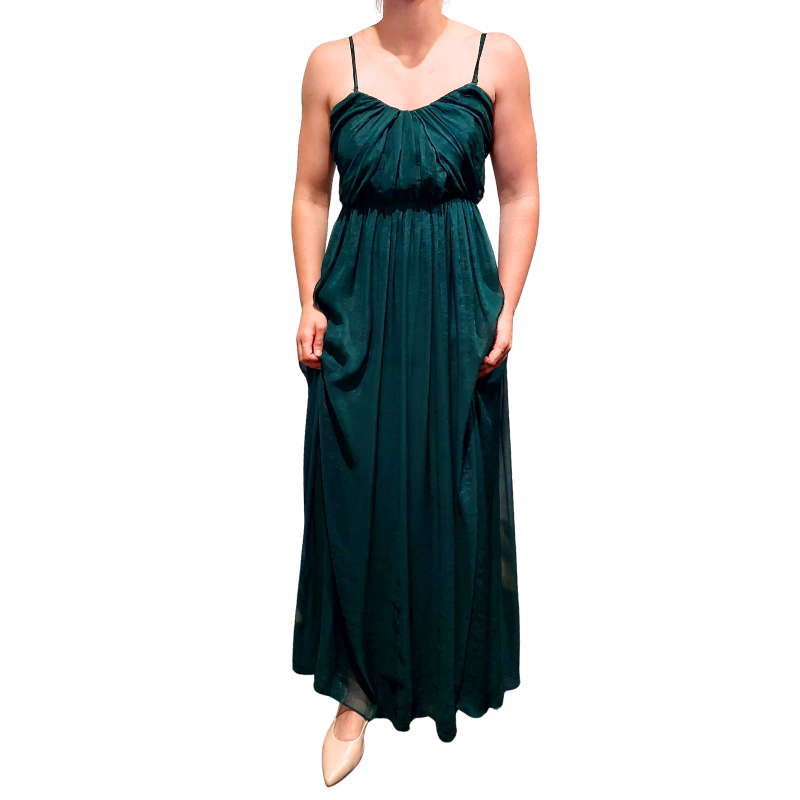 Forest green formal/ball dress, size 12