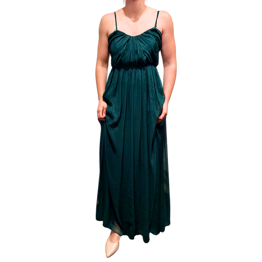 Forest green formal/ball dress, size 12