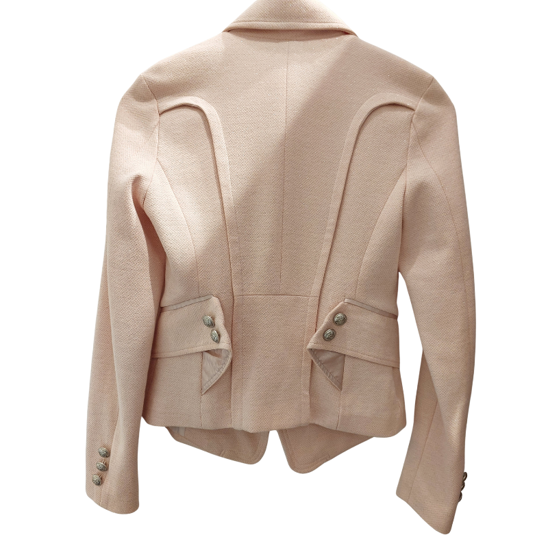 Bora Bora pink silver glitter jacket, size 8