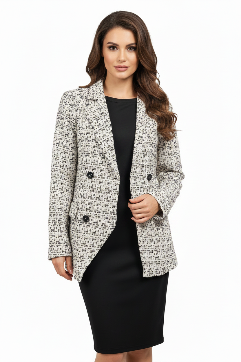 New Augustine tweed jacket, size XL/18