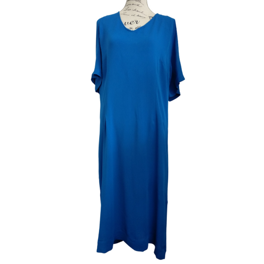 Andrea Moore blue formal/party dress-size 14