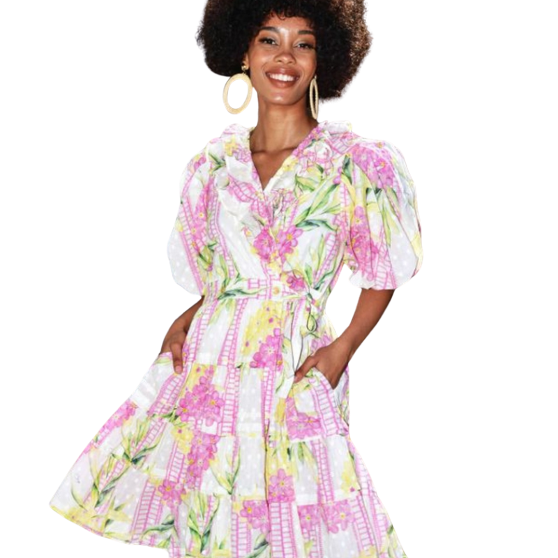 Coop floral mini dress, size M/10