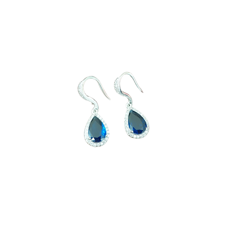 NEW SIM gemstone silver plated earrings, bracelet & ring, choice of colours