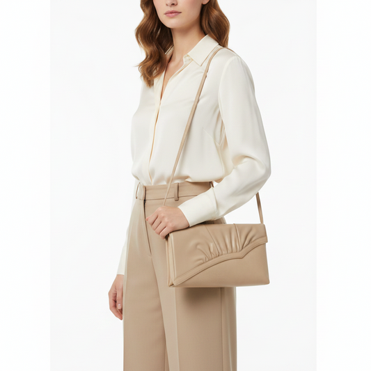 NEW Oroton cream leather bag-34cm x 20cm