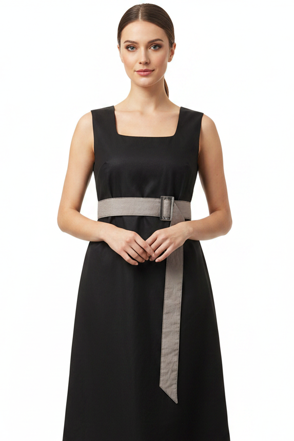 VESTA black cocktail dress, size 12/14