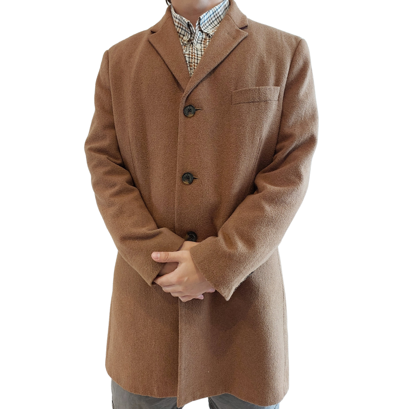 Ben Sherman men's mustard coat, Size UK 44