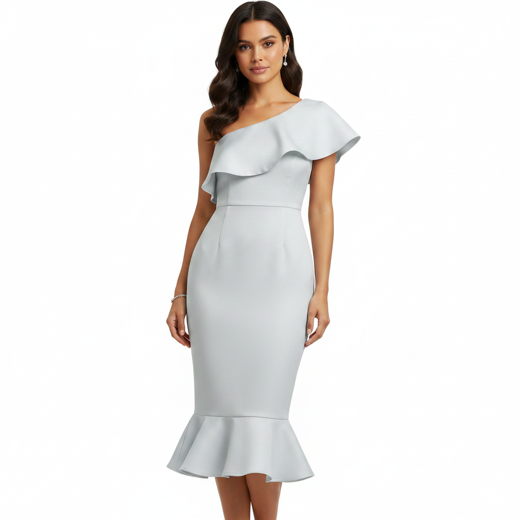 Baby blue formal dress, size 14