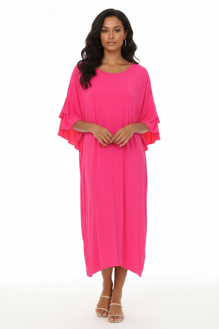 SHINE ON hot pink dress size 14