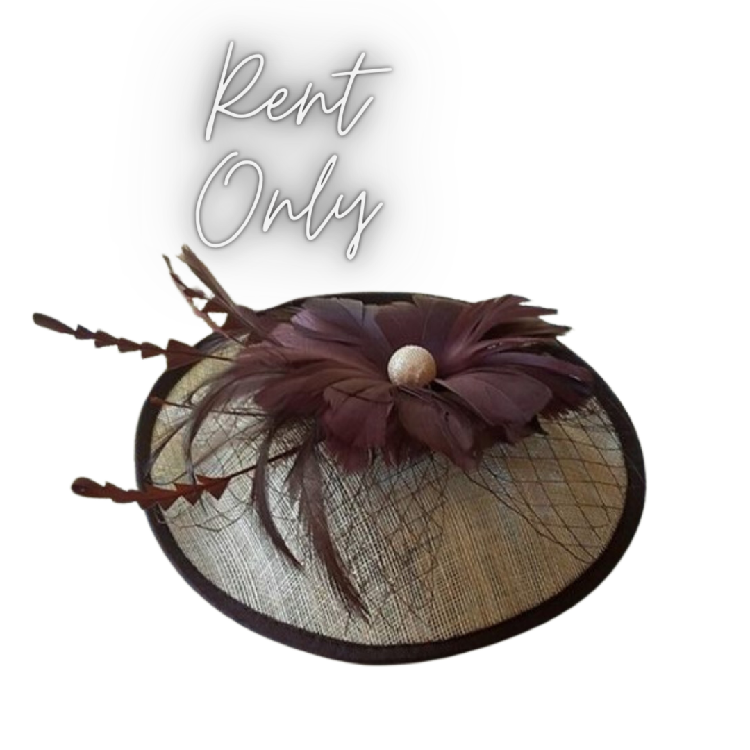 Fascinator hire, choice of colours, book now!