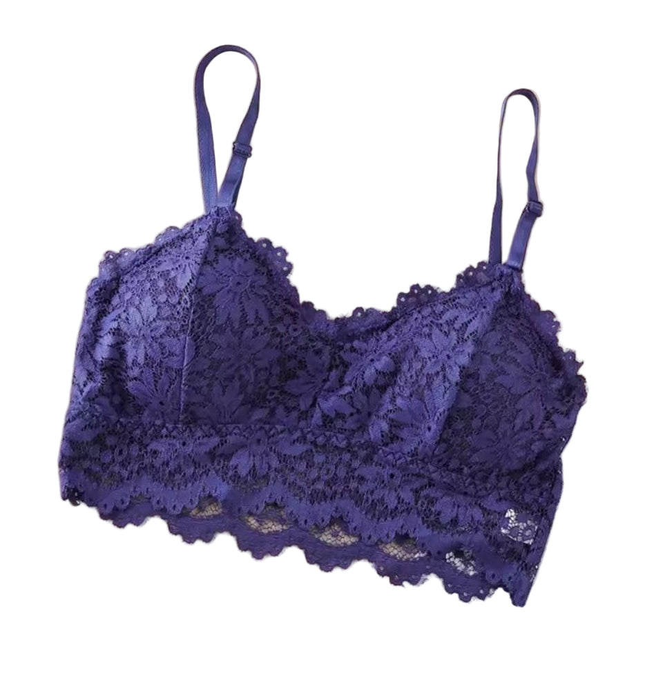 NEW lace bralette fits 8-10/a-b cup, choice of colours, pre-order 2 weeks