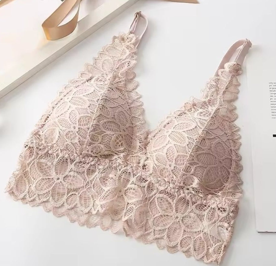Navy lace bralette fits 8-10/a-b cup, pre-order other colours, 2 weeks